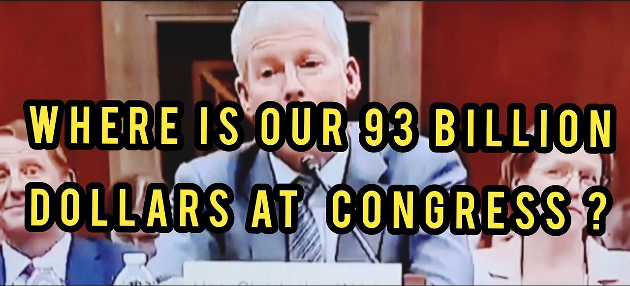 WHERE DID 93 BILLION DOLLARS GO TO ?