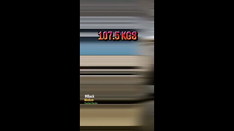 107.5KGS Seated Row-Pull (Medium) 💪