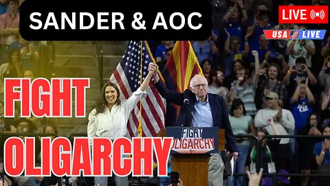 🔴 WATCH LIVE: Bernie Sanders and Alexandria Ocasio-Cortez Hold Rally in Denver | FIGHTING OLIGARCHY