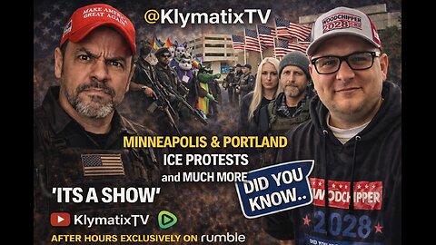 LIVE - ITS A SHOW! - NICK SHIRLEY TESTIFIES, MINNESOTA IS A FROZEN WARZONE, PORTLAND IS ON FIRE!