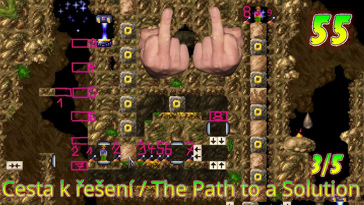Pojďme Pařit / Let's Brave Quadrax (+Skineri) |55| Cesta k řešení / Path to a Solution ³⁄₅ [CZ/EN]