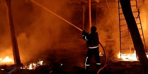 Emergency services respond in Zaporizhzhia and Sumy after Russia launches strikes
