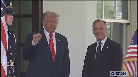 President Trump Welcomes Canadian Prime Minister to White House