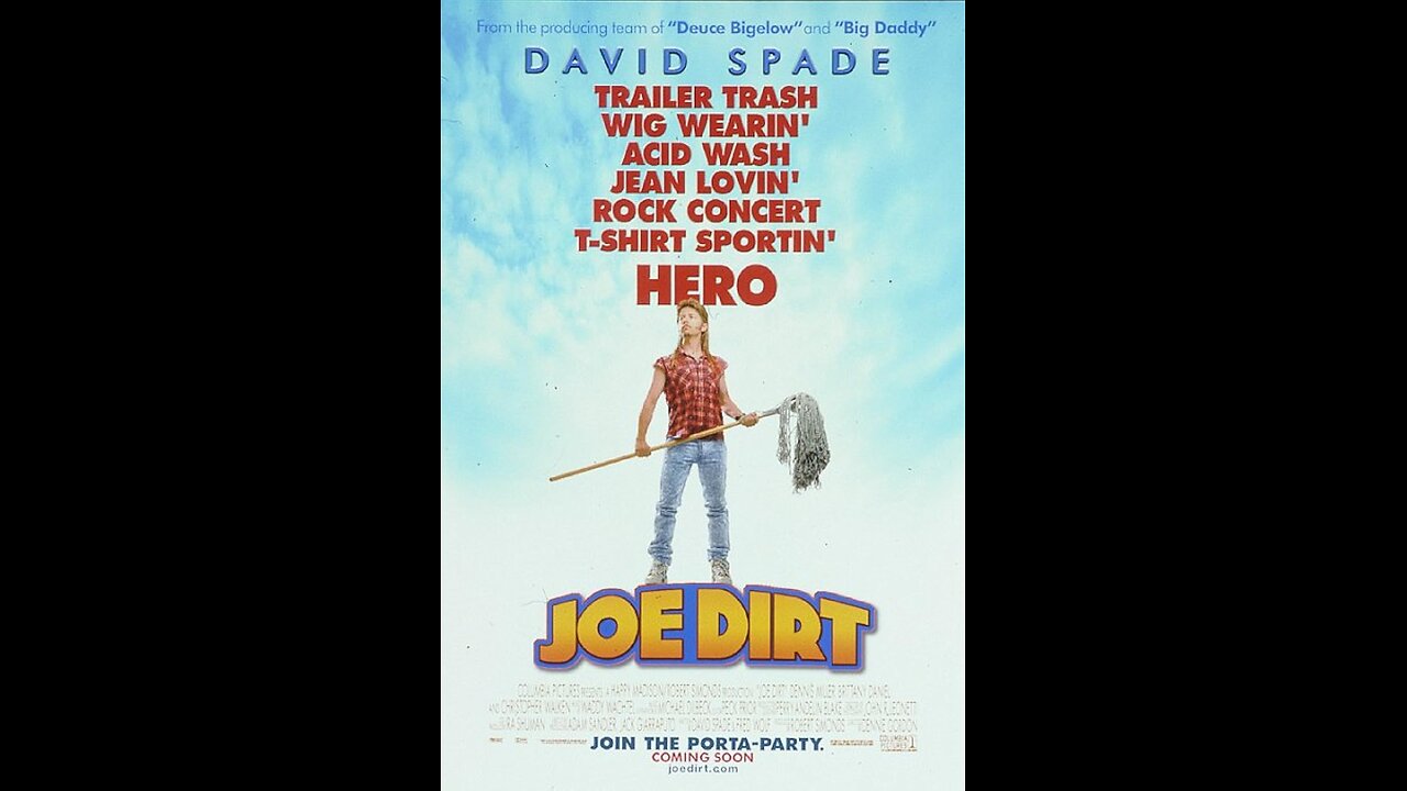 Mrmplayslive Reacts: Joe Dirt 2001 PG-13 Classic Stream