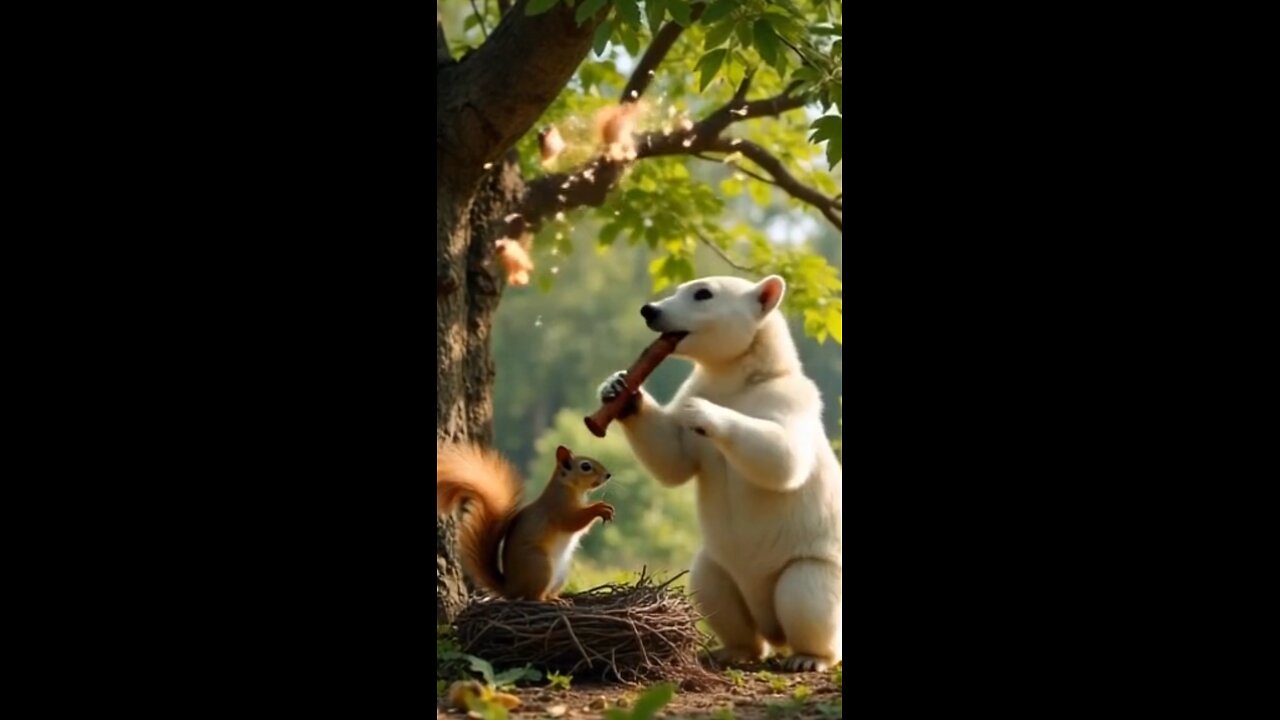 Unique friendship between bears and cats😘🥳#shorts #animals #viral #reel