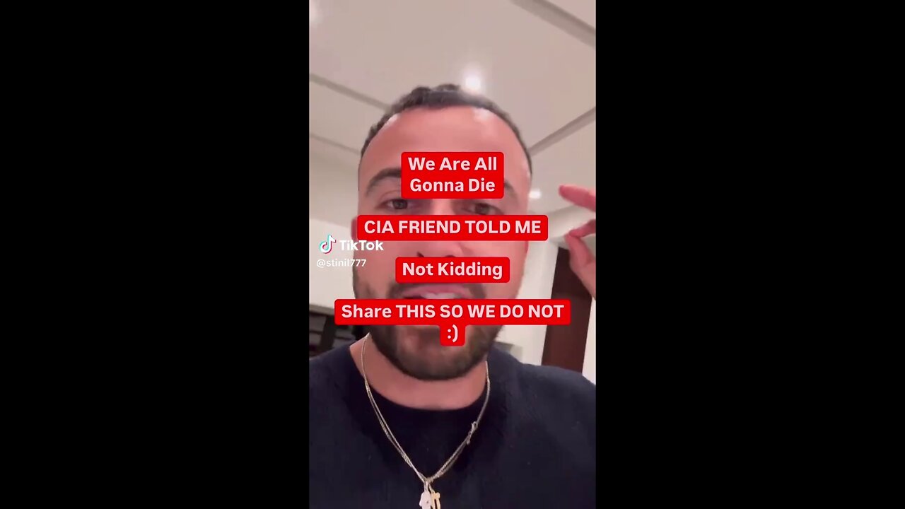 CIA friend told me "94% WILL DIE WHEN THE POWER GOES DOWN"