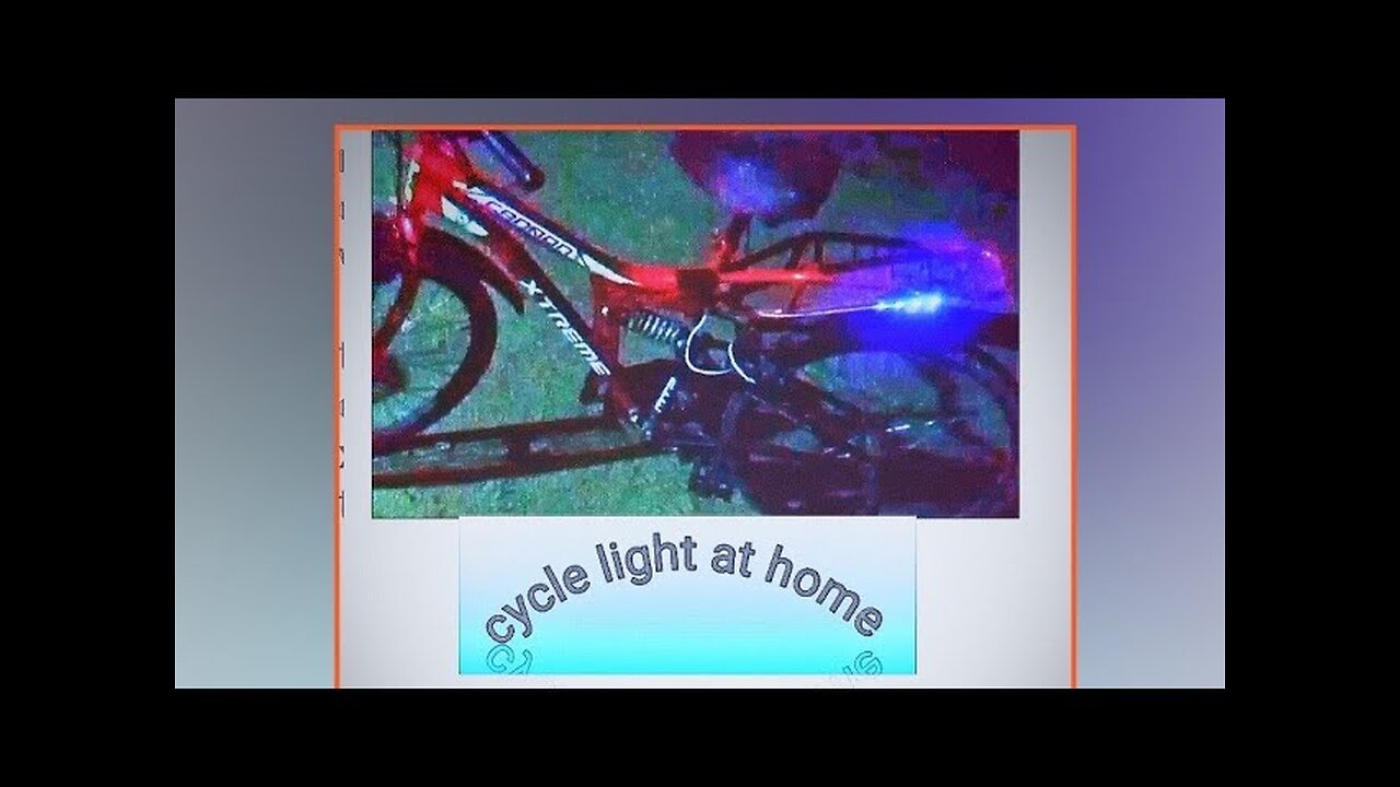 how to make cycle light