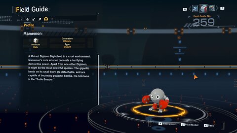 mamemon all digivolution/de-digivolution/profile Digimon Story Time Stranger