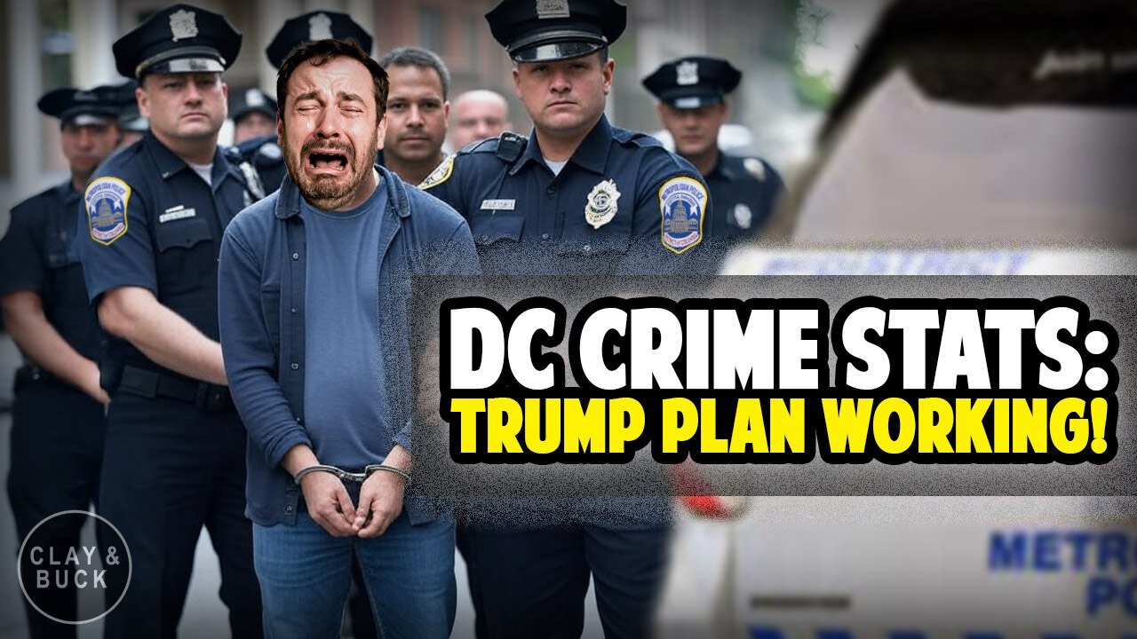 Trump’s DC Crime Crackdown: Is It Working? Shocking New Crime Stats Revealed! | Clay and Buck