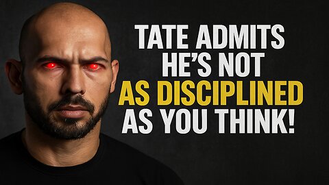 Andrew Tate Shocks Fans: 'I’m Not That Disciplined!' 😱
