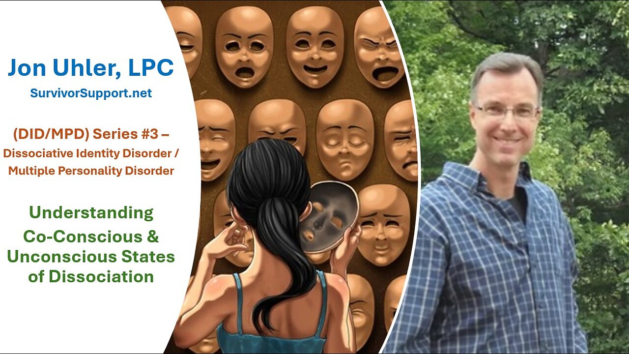 S2 EP85 - DID Series 3 - Understanding Co-Conscious & Unconscious States Of Dissociation