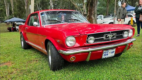 Fred's lovely Mustang during Piston Ring Swop Meet🔥Stunning Classic Cars #ferrocsa