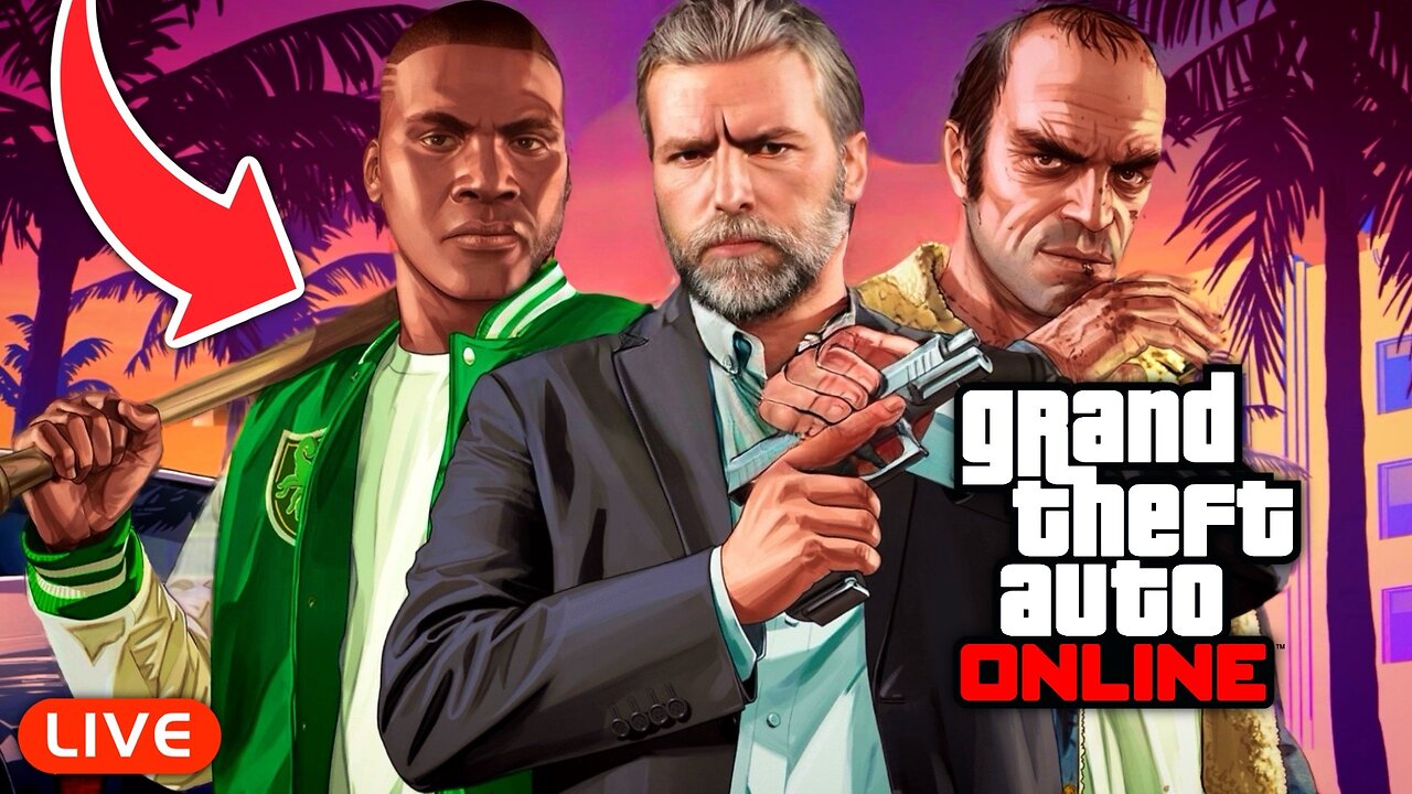 🔴LIVE - GTA ONLINE - FIRST TIME