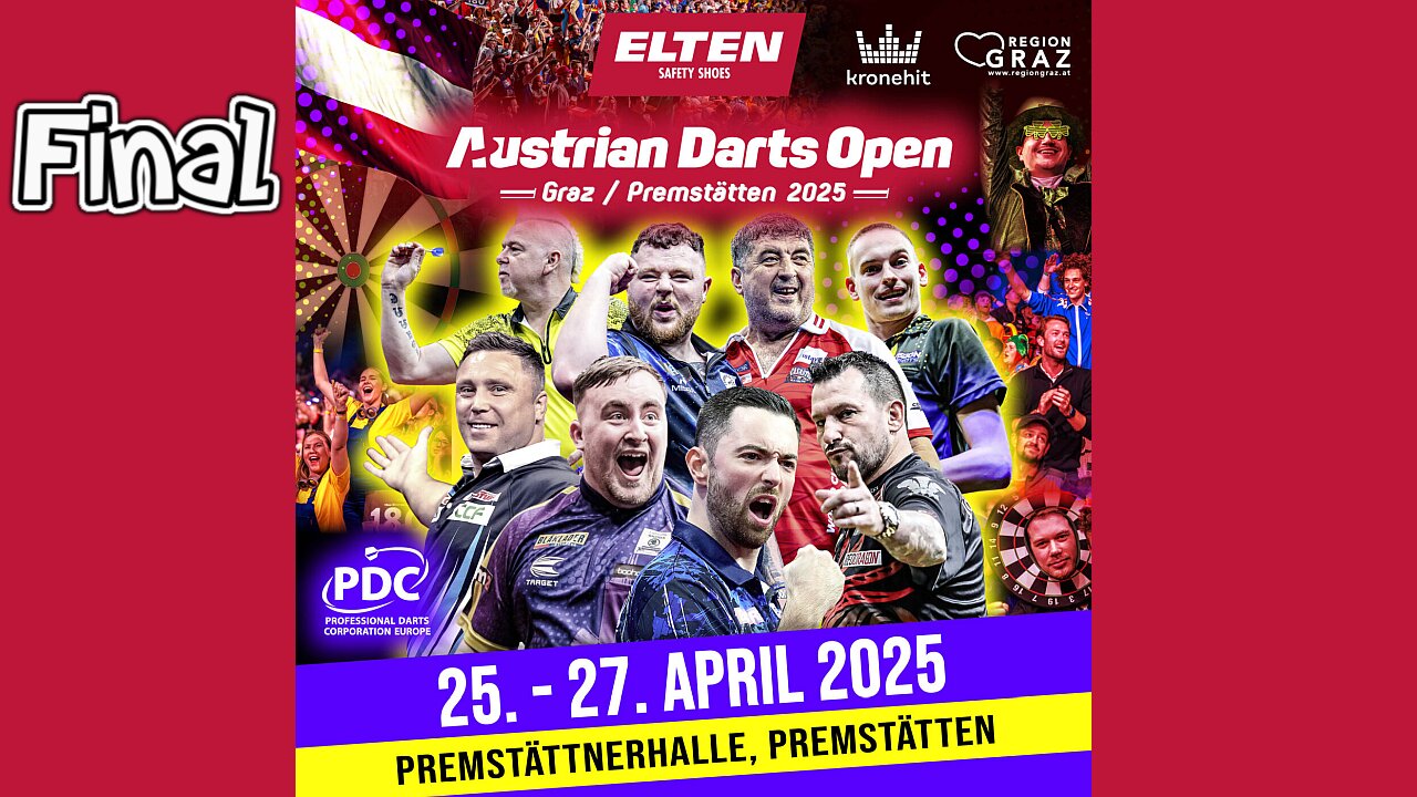2025 Austrian Darts Open Schindler v Smith