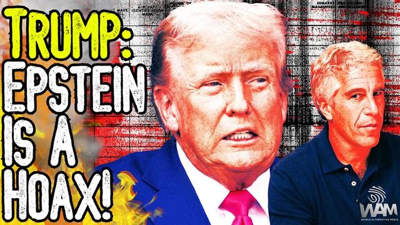 TRUMP: EPSTEIN IS A HOAX! - Calls Supporters "Weaklings!" - Ghislaine Maxwell Wants To Testify!