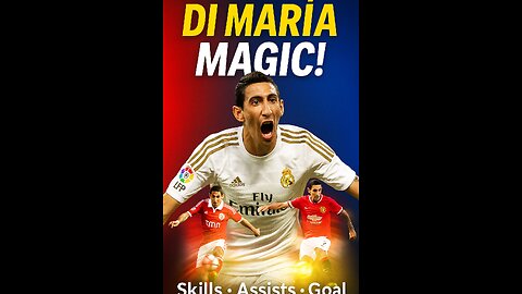 Ángel Di María’s Magic in 34 Seconds ⚡ Skills, Assists & Goal
