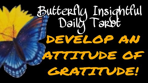 DEVELOP AN ATTITUDE OF GRATITUDE TO SUCCEED IN LIFE! Follow your dreams!