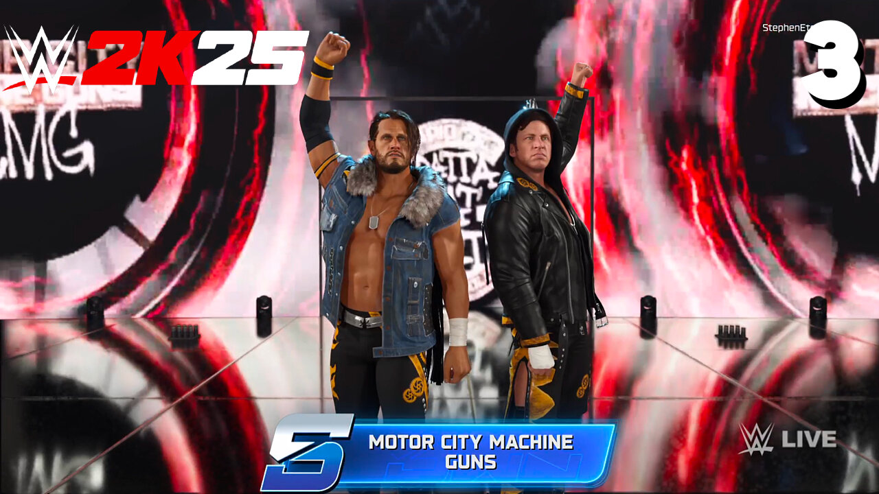 WWE 2K25 DLC Wave Pack 1 - Match 3: The Guns have Arrived!