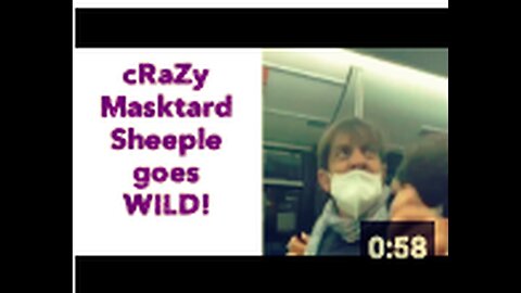 "Insane Mask Advocate Goes Wild!"