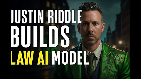 Justin Riddle Builds a Law AI Model Trained on Our Telegram Group’s Language