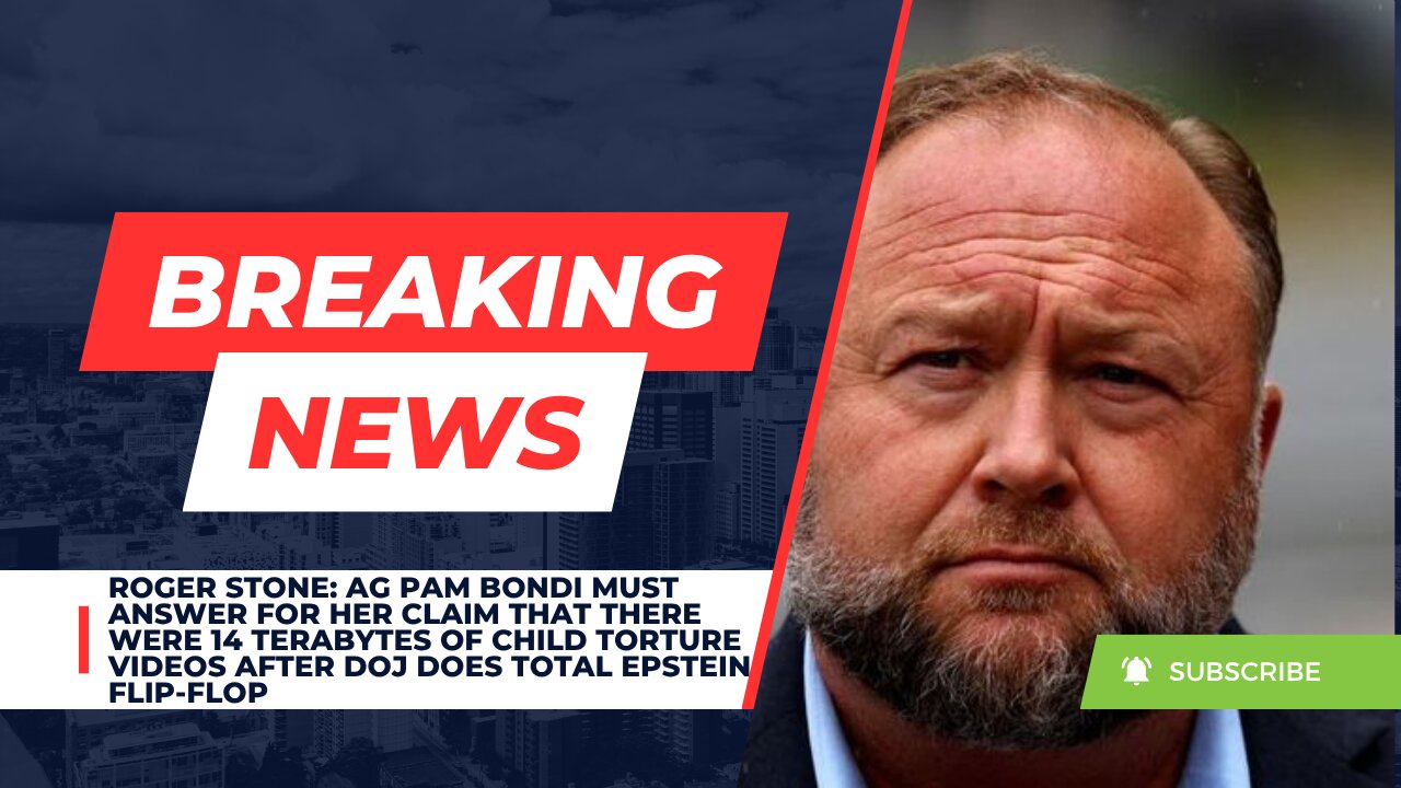 AG Pam Bondi Must Answer For Her Claim That There Were 14 Terabytes Of Child Torture Videos