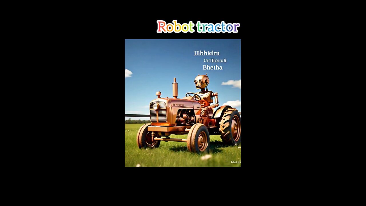 mini tractor vs robot tractor