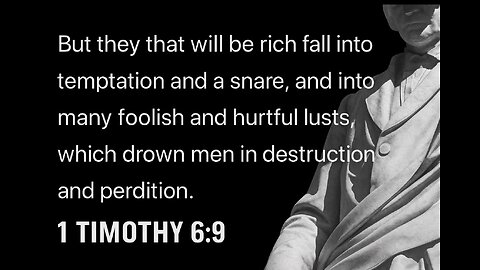 DAILY BIBLE VERSE. 1 TIMOTHY 6:9. 11/28/25.