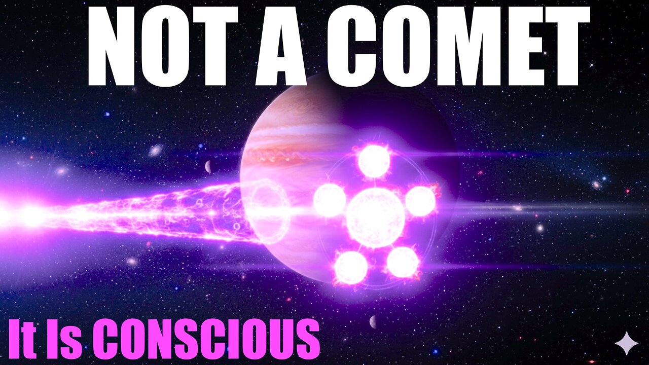 3I/Atlas: NOT A COMET - A Conscious Space Ship