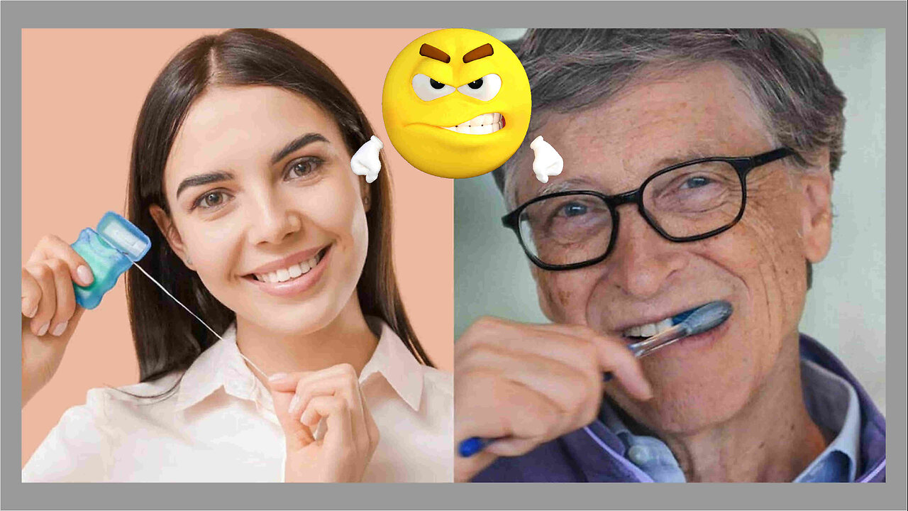 Bill Gates' New mRNA Dental Floss - Now You Can Get Vaccinated Without Even Knowing It!