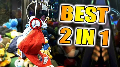 INSANE DOUBLE WIN AT THE CLAW MACHINE!