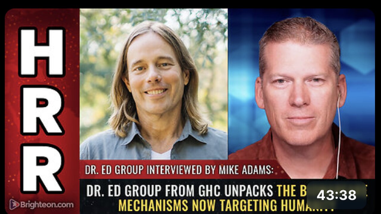 Dr. Ed Group from GHC unpacks the biowarfare mechanisms now targeting humanity