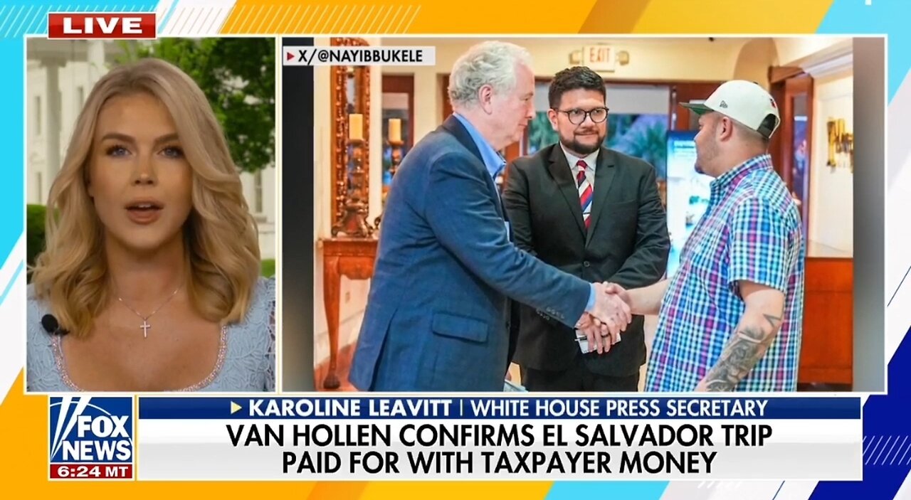 Karoline Leavitt: Shame on Dems and Sen Chris Van Hollen