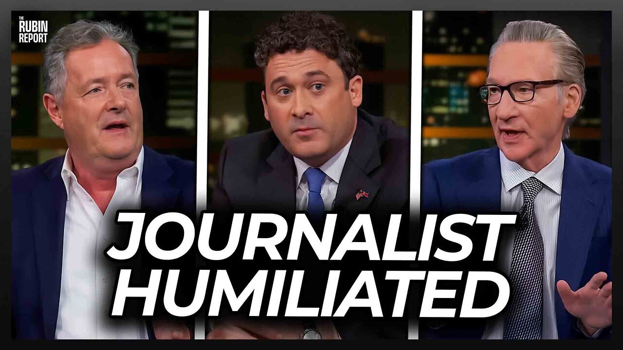 Leftist’s Defeated Face When Piers Morgan & Bill Maher Prove He’s Wrong