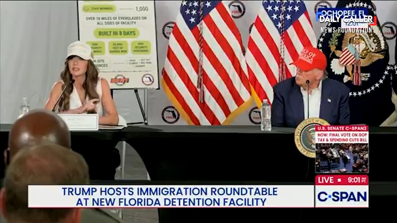 Kristi Noem Claims Detained Cannibal Began Eating Himself on Plane