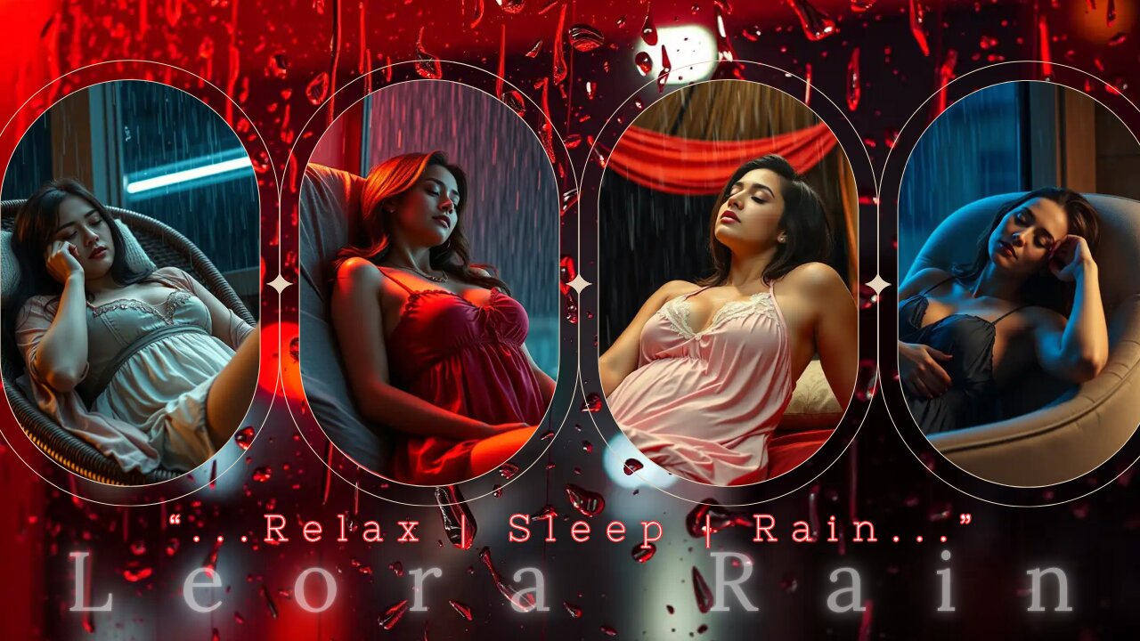 1 Hour of Rainy Sleep with Calm Ambience 😴 | Gentle Rain & Peaceful Rest