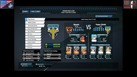 Based Sportsball 2025: Regular Season - Game #33 [Team Christ vs. Beasts]