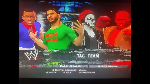 2 fast 4 speedv2 vs hellfire and steel tag team match (LWW Rumble house show match #3)