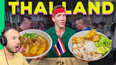 Dario reacts Best Ever Food Review Show | I Tried Every Noodle in Thailand!! (The Bad Ones Too!!)