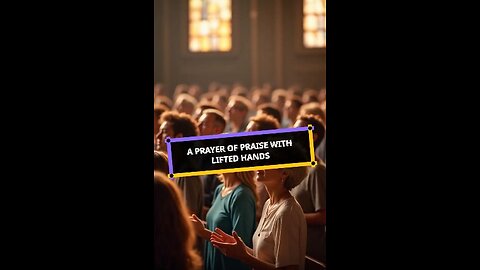 A Prayer of Praise with Lifted Hands
