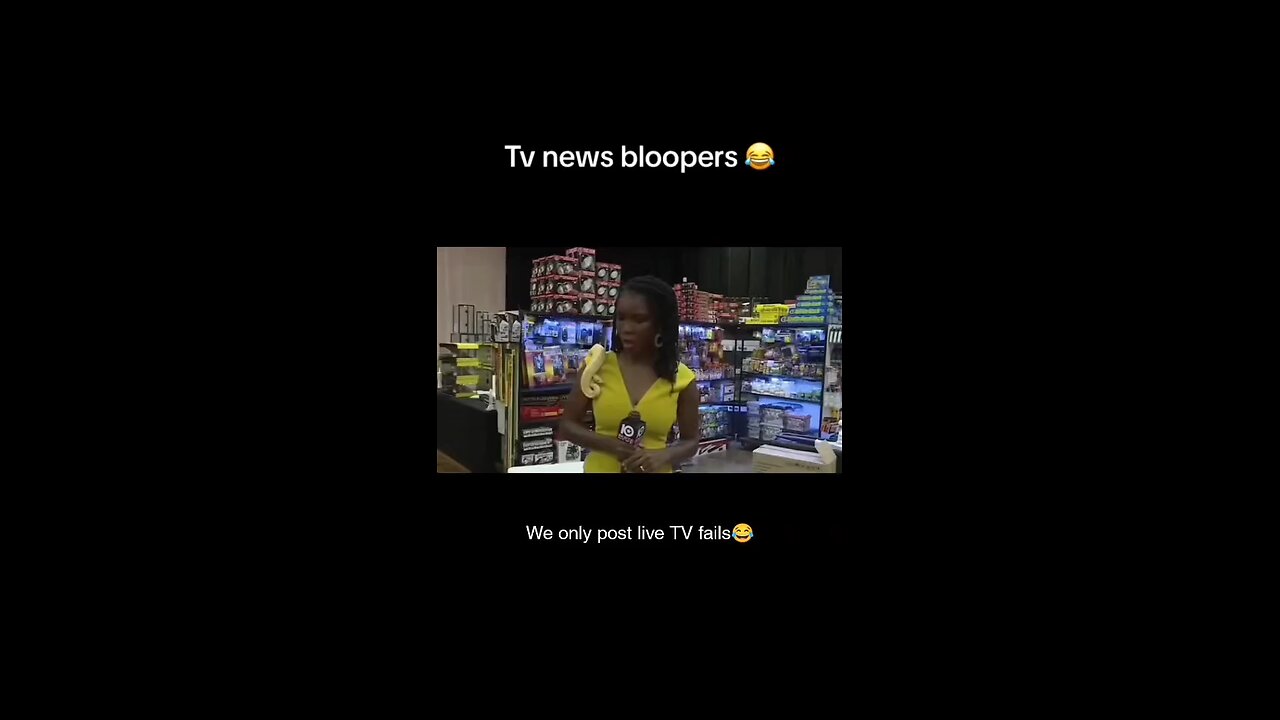 Unexpected moments on broadcast