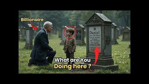 Billionaire Finds Young Boy at His Son's Grave, What Happens Next Is Unbelievable