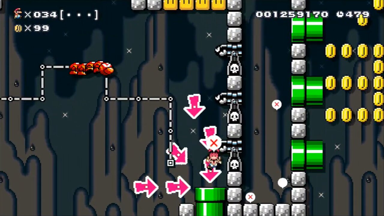 Let's Play Super Mario Maker Part 75: Mushroom mishaps