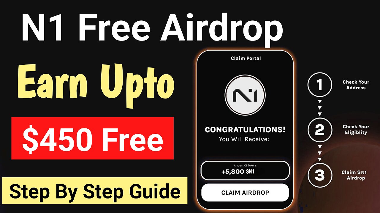 N1 Free Airdrop | New Free Airdrop | New Crypto Free Airdrop | Online Support