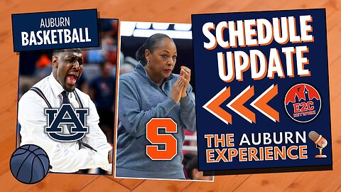 Schedule Update | Auburn vs Syracuse | ACC/SEC Challenge 2025