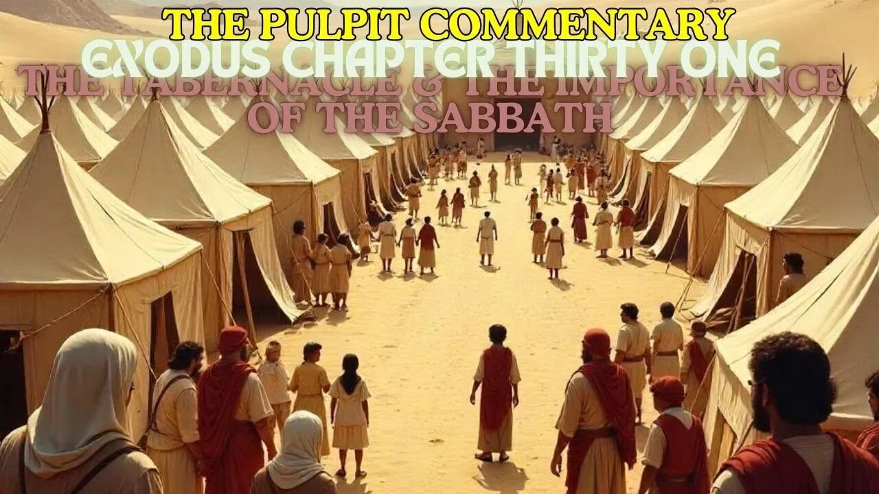 Exodus Chapter 31 The Pulpit Commentary