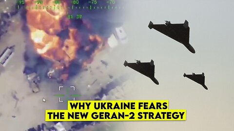 Ukraine Hit by New Wave of Russian Smart Drone Strikes!
