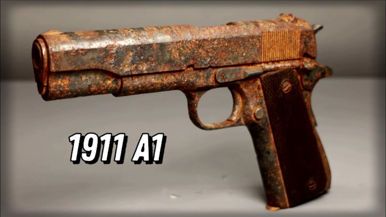 Gun Restoration | WW2 Remington Rand 1911 A1, (with test firing)