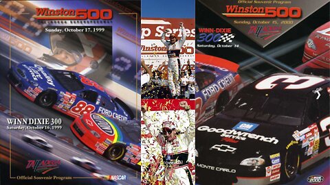 🏁NASCAR CLASSIC: 1999 & 2000 WINSTON 500 THROWBACKS REMEMBERING DALE SR WINS LIVE! REACTIONS TOO🏁