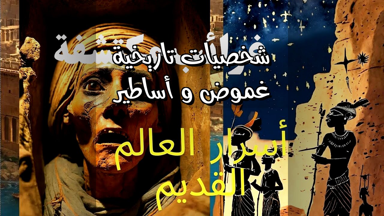 أساطير أم واقع؟ 5 شخصيات تاريخية حيرت العالم! ️