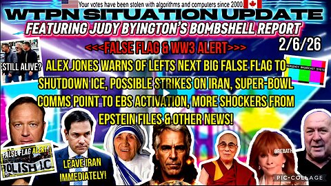 WTPN SITUATION UPDATE FEATURING RESTORED REPUBLIC 2/6/26